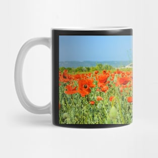 Poppies field Mug